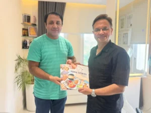 Dr Mohsin Presenting Books